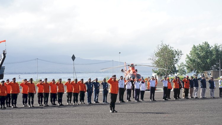 Basarnas gelar latihan gabungan situasi darurat laut di Banyuwangi/Humas Pemkab Bwi 